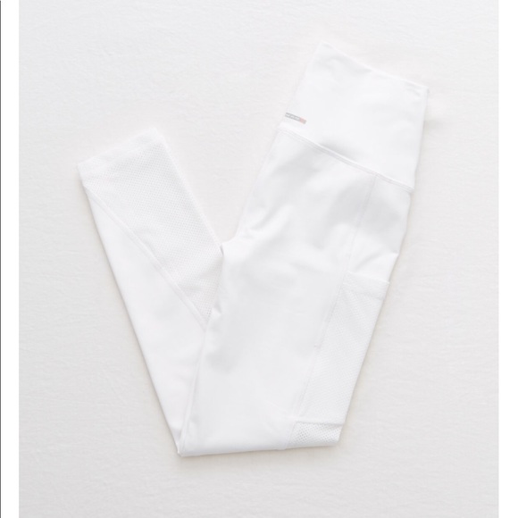 Aerie white athletic pants - Picture 4 of 5